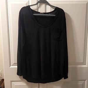 NWOT POL Long Sleeve Pocket Tee XL